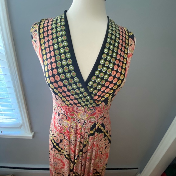 Multi Pattern Dress - Picture 2 of 7